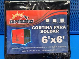 CORTINA P/SOLDAR 6X6 VERDE BAJA VISIBILIDAD VWS-DG-01