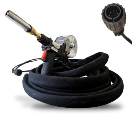 ANTORCHA SPOOL GUN 360, CONECTOR MILLER 10 PINES 8M C/POTENCIOMETRO 10K